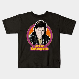 Jesse Katsopolis // Retro Fan Design Kids T-Shirt